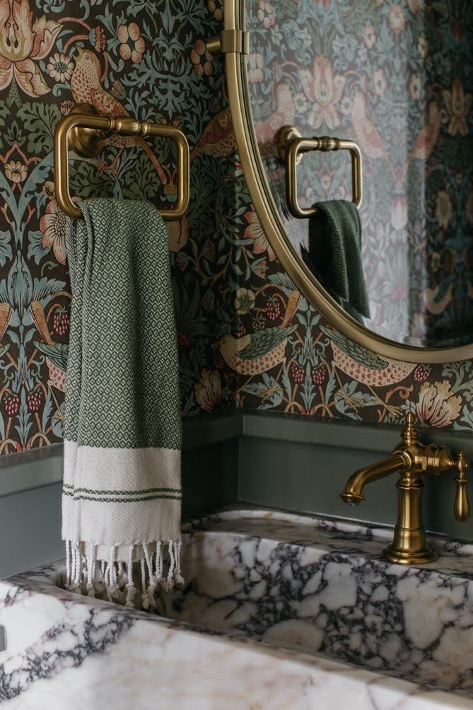 How do you modernize a Tudor-style house